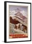 Wengernalp & Jungfraubahn, circa 1900-Anton Reckziegel-Framed Giclee Print