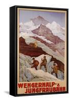 Wengernalp & Jungfraubahn, circa 1900-Anton Reckziegel-Framed Stretched Canvas