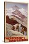 Wengernalp & Jungfraubahn, circa 1900-Anton Reckziegel-Stretched Canvas