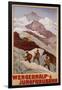 Wengernalp & Jungfraubahn, circa 1900-Anton Reckziegel-Framed Giclee Print