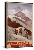 Wengernalp & Jungfraubahn, circa 1900-Anton Reckziegel-Framed Stretched Canvas