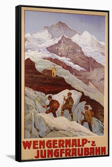 Wengernalp & Jungfraubahn, circa 1900-Anton Reckziegel-Framed Stretched Canvas