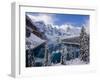 Wenkchemna Peaks and Moraine Lake, Banff National Park, Alberta, Canada-Gavin Hellier-Framed Premium Photographic Print