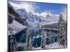 Wenkchemna Peaks and Moraine Lake, Banff National Park, Alberta, Canada-Gavin Hellier-Mounted Premium Photographic Print