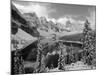 Wenkchemna Peaks and Moraine Lake, Banff National Park, Alberta, Canada-Gavin Hellier-Mounted Photographic Print