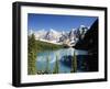 Wenkchemna Peaks and Moraine Lake, Banff NP, Alberta, Canada-Adam Jones-Framed Photographic Print