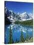 Wenkchemna Peaks and Moraine Lake, Banff NP, Alberta, Canada-Adam Jones-Stretched Canvas