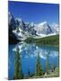 Wenkchemna Peaks and Moraine Lake, Banff NP, Alberta, Canada-Adam Jones-Mounted Premium Photographic Print