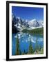 Wenkchemna Peaks and Moraine Lake, Banff NP, Alberta, Canada-Adam Jones-Framed Premium Photographic Print