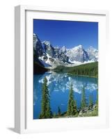 Wenkchemna Peaks and Moraine Lake, Banff NP, Alberta, Canada-Adam Jones-Framed Photographic Print