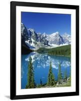 Wenkchemna Peaks and Moraine Lake, Banff NP, Alberta, Canada-Adam Jones-Framed Photographic Print