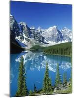 Wenkchemna Peaks and Moraine Lake, Banff NP, Alberta, Canada-Adam Jones-Mounted Photographic Print