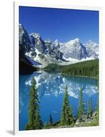 Wenkchemna Peaks and Moraine Lake, Banff NP, Alberta, Canada-Adam Jones-Framed Photographic Print