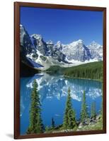 Wenkchemna Peaks and Moraine Lake, Banff NP, Alberta, Canada-Adam Jones-Framed Photographic Print