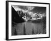 Wenkchemna Peaks Reflected in Moraine Lake, Banff National Park, Alberta, Canada-Adam Jones-Framed Photographic Print