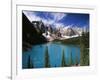 Wenkchemna Peaks Reflected in Moraine Lake, Banff National Park, Alberta, Canada-Adam Jones-Framed Premium Photographic Print