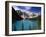 Wenkchemna Peaks Reflected in Moraine Lake, Banff National Park, Alberta, Canada-Adam Jones-Framed Photographic Print