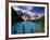 Wenkchemna Peaks Reflected in Moraine Lake, Banff National Park, Alberta, Canada-Adam Jones-Framed Photographic Print