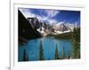 Wenkchemna Peaks Reflected in Moraine Lake, Banff National Park, Alberta, Canada-Adam Jones-Framed Photographic Print