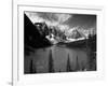 Wenkchemna Peaks Reflected in Moraine Lake, Banff National Park, Alberta, Canada-Adam Jones-Framed Photographic Print