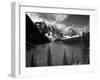 Wenkchemna Peaks Reflected in Moraine Lake, Banff National Park, Alberta, Canada-Adam Jones-Framed Photographic Print