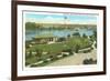 Wenonah Park, Bay City, Michigan-null-Framed Premium Giclee Print