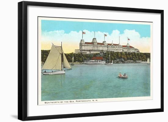 Wentworth by the Sea, Portsmouth, New Hampshire-null-Framed Art Print