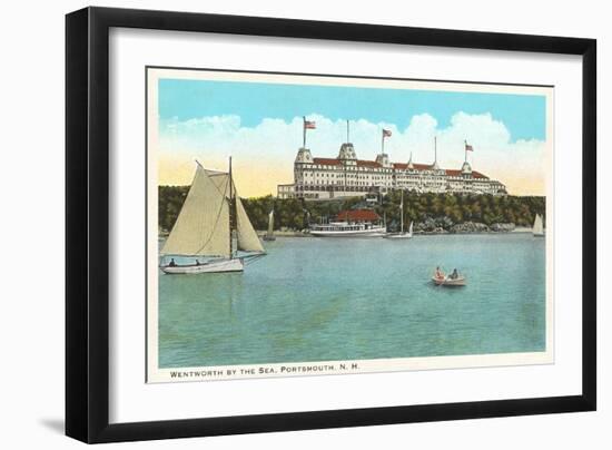 Wentworth by the Sea, Portsmouth, New Hampshire-null-Framed Art Print