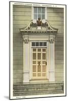 Wentworth-Gardner Doorway, Portsmouth, New Hampshire-null-Mounted Art Print