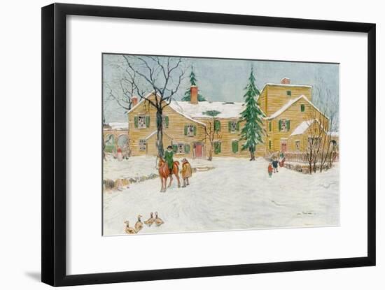 Wentworth Mansion, New Hampshire, USA, C18th Century-James Preston-Framed Giclee Print