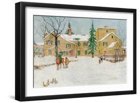 Wentworth Mansion, New Hampshire, USA, C18th Century-James Preston-Framed Giclee Print