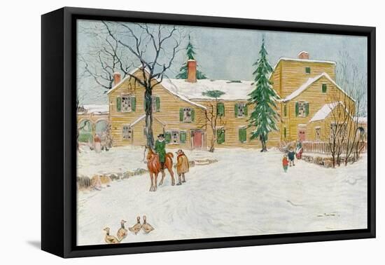 Wentworth Mansion, New Hampshire, USA, C18th Century-James Preston-Framed Stretched Canvas