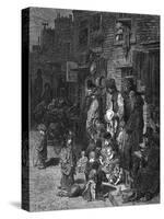 Wentworth Street, Whitechapel, London, 1872-null-Stretched Canvas