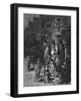 Wentworth Street, Whitechapel, London, 1872-null-Framed Giclee Print