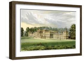 Wentworth Woodhouse, Yorkshire, Home of Earl Fitzwilliam, C1880-Benjamin Fawcett-Framed Giclee Print