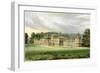 Wentworth Woodhouse, Yorkshire, Home of Earl Fitzwilliam, C1880-Benjamin Fawcett-Framed Giclee Print