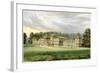 Wentworth Woodhouse, Yorkshire, Home of Earl Fitzwilliam, C1880-Benjamin Fawcett-Framed Giclee Print