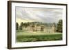 Wentworth Woodhouse, Yorkshire, Home of Earl Fitzwilliam, C1880-Benjamin Fawcett-Framed Giclee Print