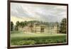 Wentworth Woodhouse, Yorkshire, Home of Earl Fitzwilliam, C1880-Benjamin Fawcett-Framed Giclee Print