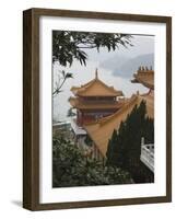 Wenwu Temple, Sun Moon Lake, Nantou County, Taiwan-Christian Kober-Framed Photographic Print