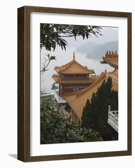 Wenwu Temple, Sun Moon Lake, Nantou County, Taiwan-Christian Kober-Framed Photographic Print