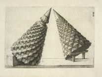 Illustration Of Sculpture. Geometric Designs Illustrating Euclidian Principles Of Geometry.-Wenzel Jamnitzer-Giclee Print