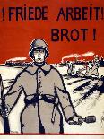 Friede, Arbeit, Brot! Pub. Germany C.1918-Wera von Bartels-Giclee Print
