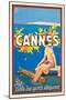 Werbeplakat für Cannes-Sem Georges Goursat-Mounted Giclee Print