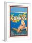 Werbeplakat für Cannes-Sem Georges Goursat-Framed Giclee Print