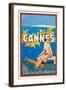 Werbeplakat für Cannes-Sem Georges Goursat-Framed Giclee Print