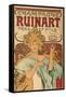 Werbeplakat Fuer "Champagne Ruinart" Paris, 1897-Alphonse Mucha-Framed Stretched Canvas