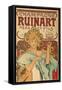 Werbeplakat Fuer "Champagne Ruinart" Paris, 1897-Alphonse Mucha-Framed Stretched Canvas