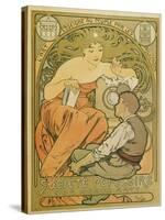 Werbeplakat Fuer Die "Société Populaire Des Beaux-Art", 1897-Alphonse Mucha-Stretched Canvas