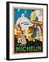 Werbeplakat für 'Michelin'. Ca. 1925-René Vincent-Framed Giclee Print